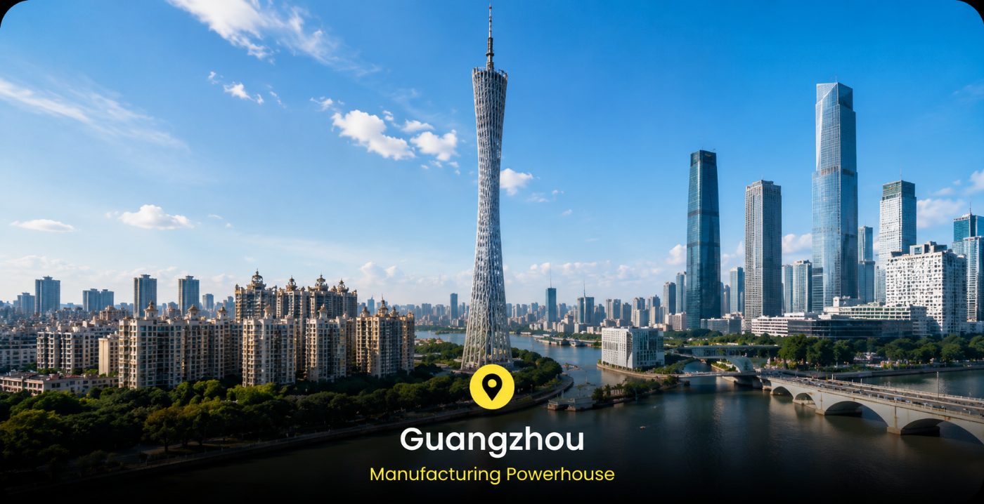 Guangzhou, China sourcing location